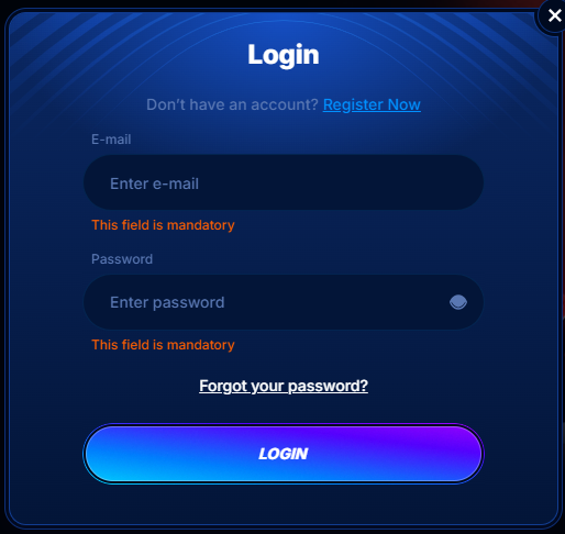 boomerang bet login